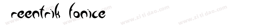 Greentrik fonice字体转换